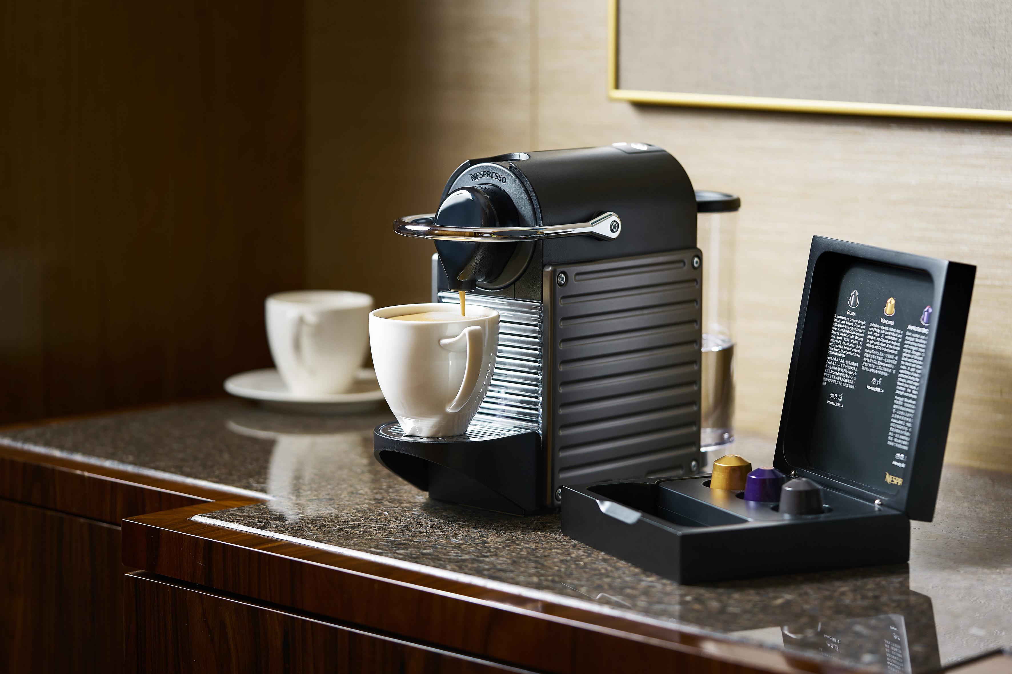 The Royal Garden Hotel Hong Kong Exterior photo A Nespresso machine