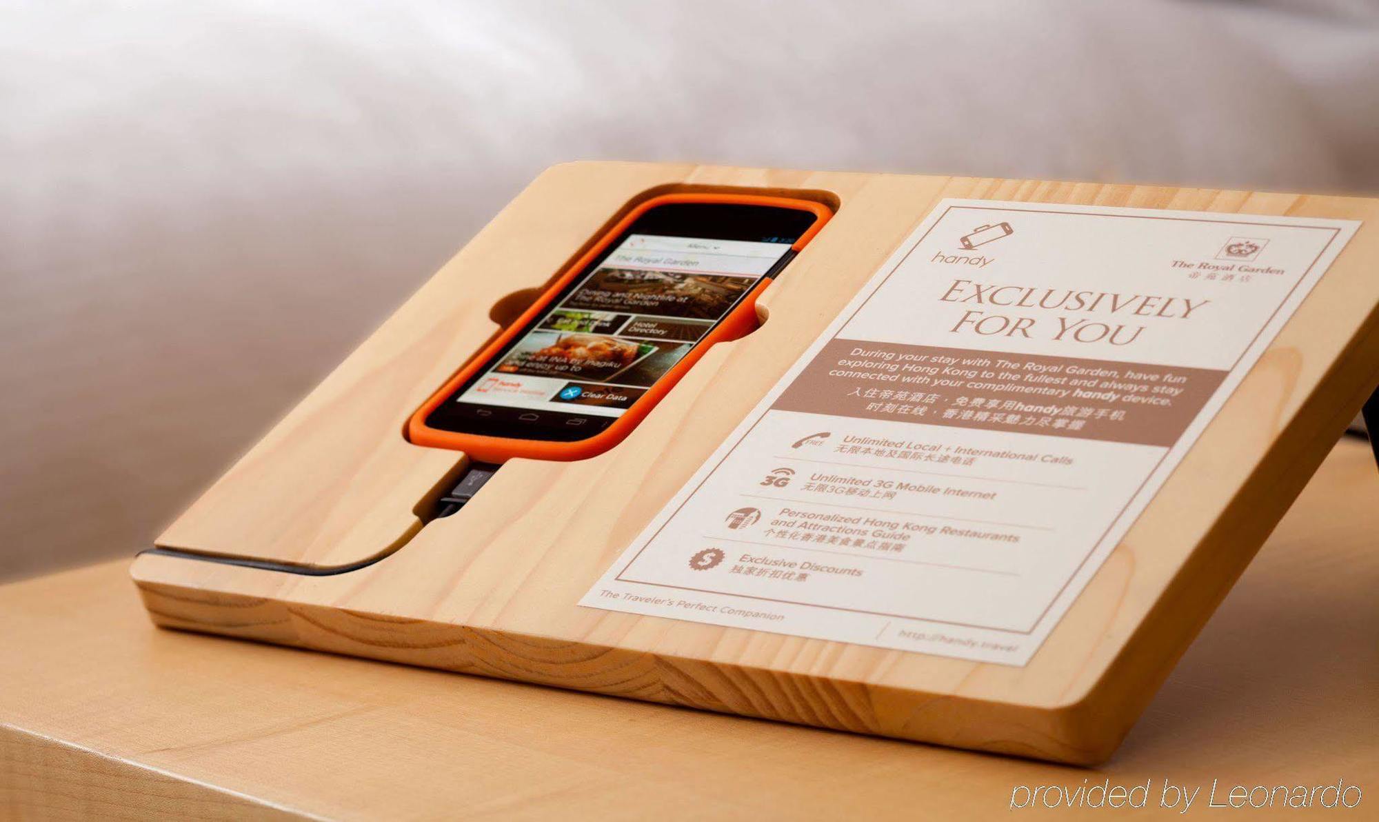 The Royal Garden Hotel Hong Kong Exterior photo A wooden tablet stand